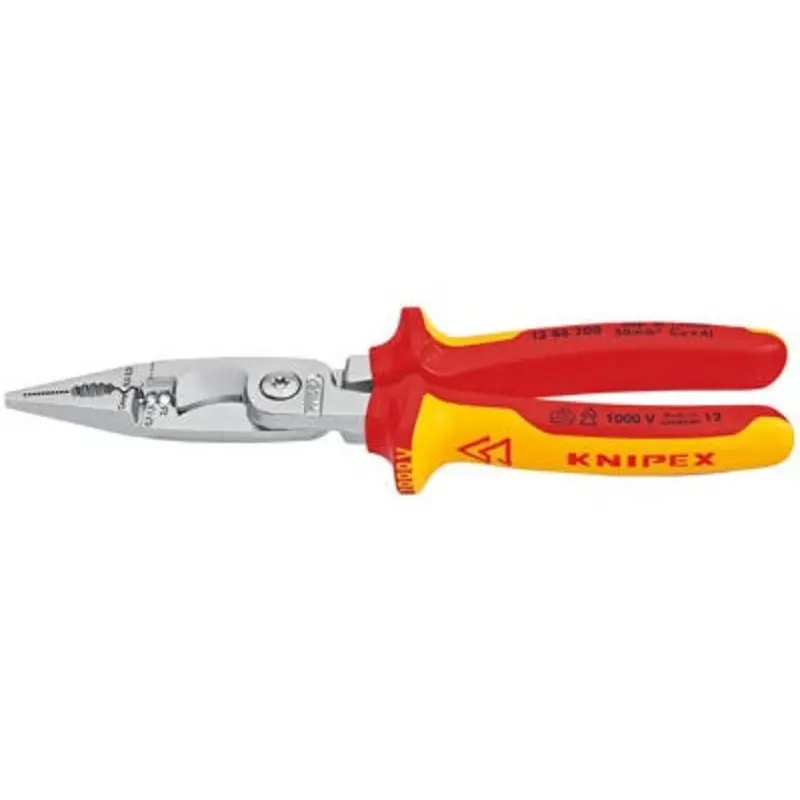 Knipex VDE Insulated 1000V Multifunctional Pliers  | MSC Industrial Supply Co.