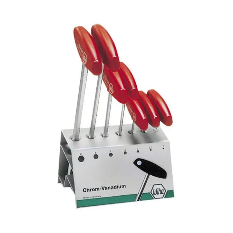 Wiha T-Handle Hex Key Sets with Bench Stand  | MSC Industrial Supply Co.