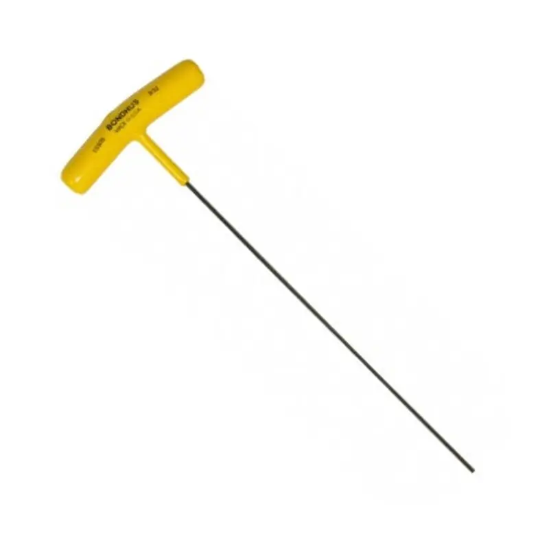 Bondhus 9 inch Arm T-Handle Comfort Grip Hex Keys - Imperial  | MSC Industrial Supply Co.