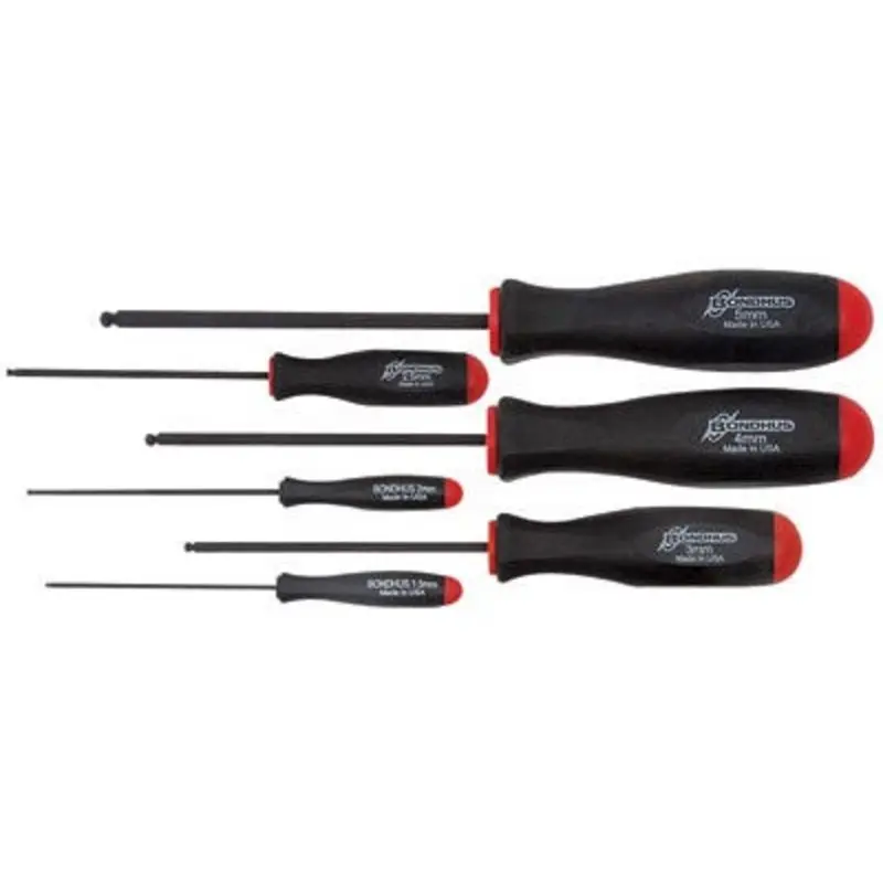 Bondhus Ball Hex Driver Sets - Metric  | MSC Industrial Supply Co.