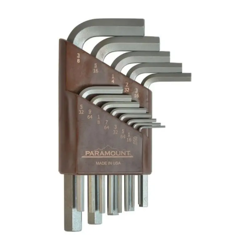 Paramount Short Arm Hex Key Sets - Imperial  | MSC Industrial Supply Co.