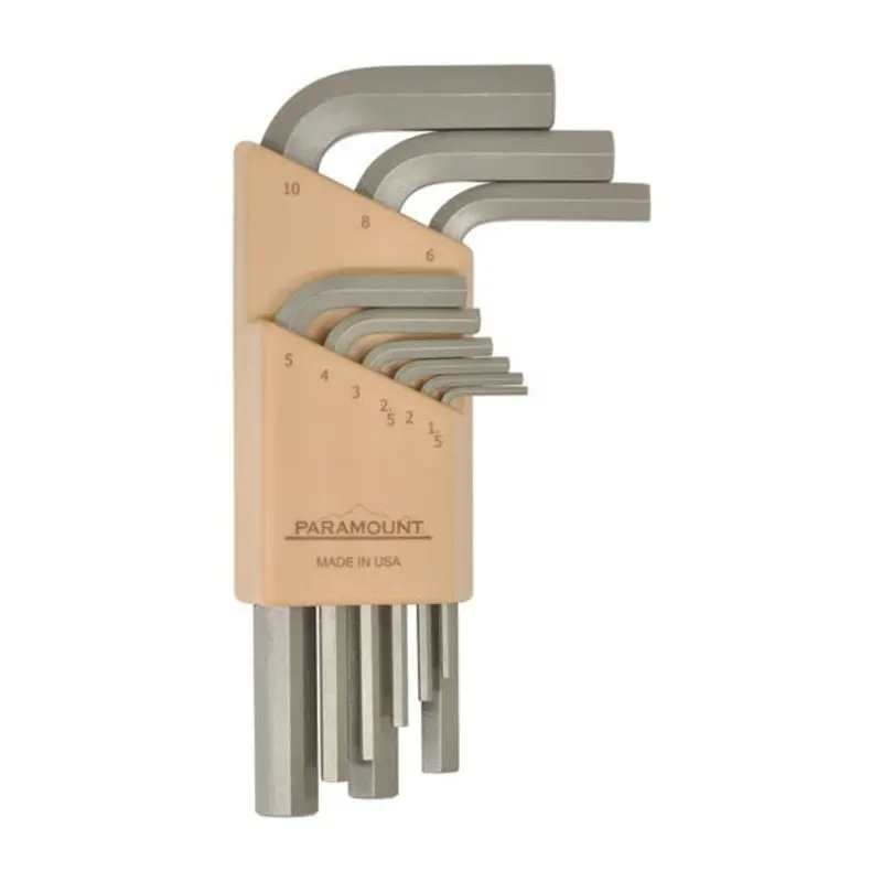 Paramount Short Arm Hex Key Sets - Metric  | MSC Industrial Supply Co.