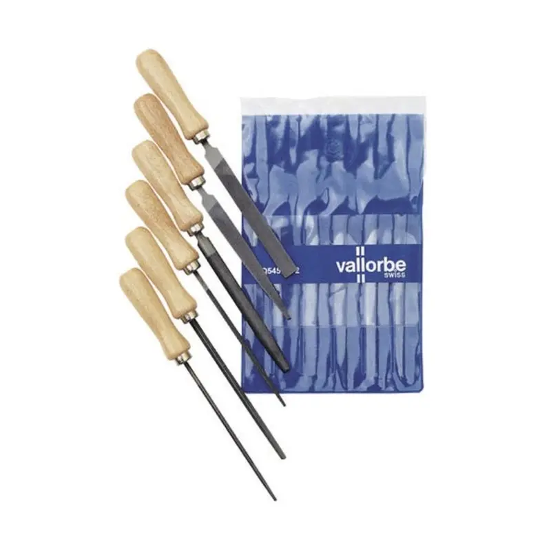 Vallorbe 4 inch Key File Sets  | MSC Industrial Supply Co.