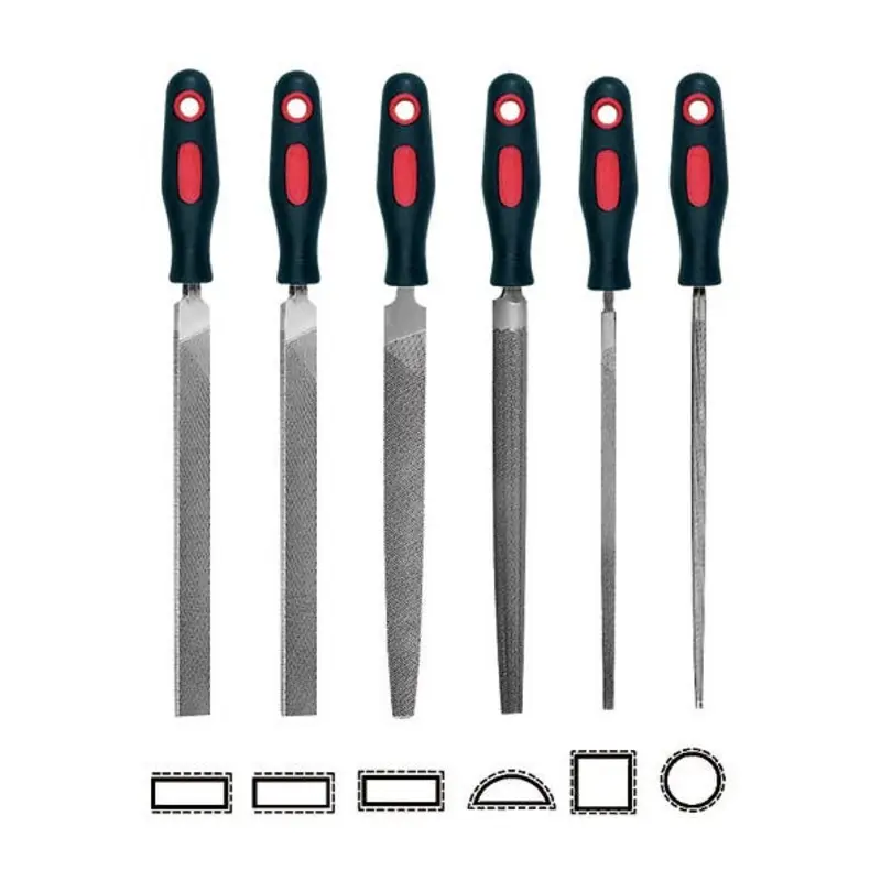 Vallorbe 8 inch Handled Engineer's File Sets  | MSC Industrial Supply Co.