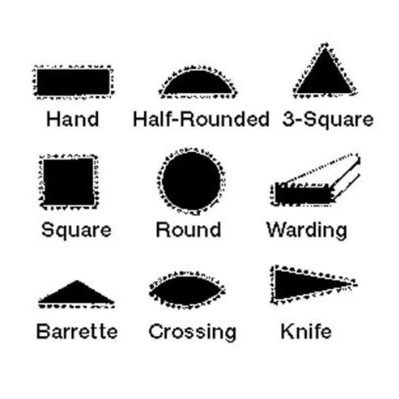 Select Square 16cm Cut 2 Medium Swiss Pattern Needle File