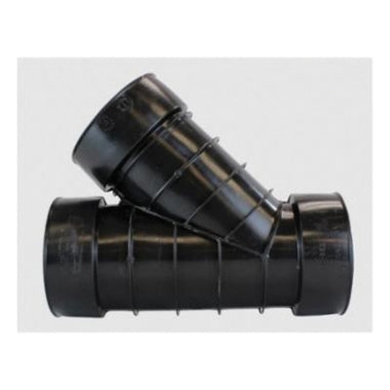 ADS 0322AA Wye, 3 in, Snap, 45 deg, Polyethylene