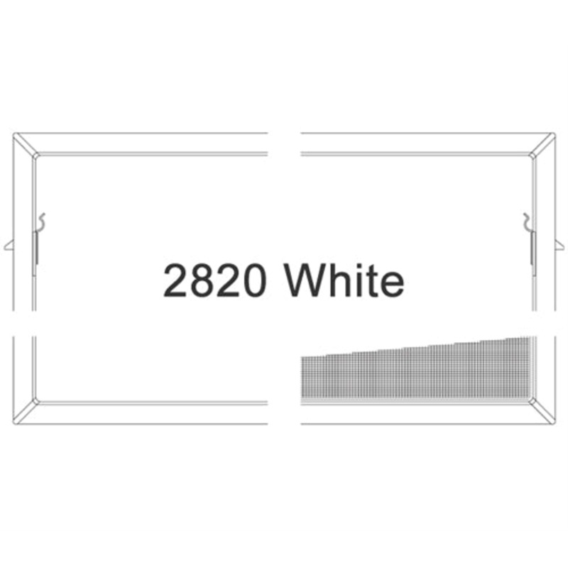 Fibrex Insect Screen - Size 2820 White