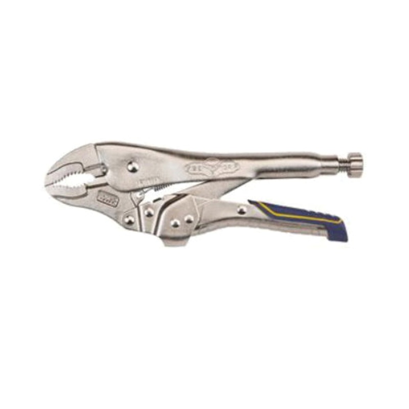 Irwin IRHT82578 Locking Plier, 10 in OAL, 5/8 in W Jaw, Curved Jaw