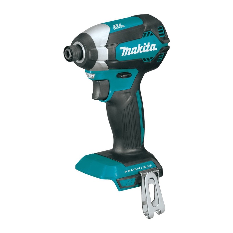 Makita XDT13Z Impact Driver, Tool/Kit: Tool, 1/4 in Drive, Hex Drive, 1500 in-lb, 0 to 3600 ipm, 18 VDC, 5 in OAL