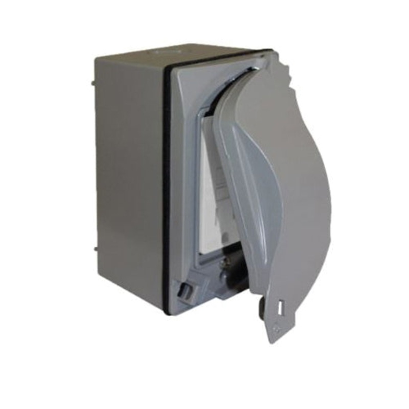 Sigma Engineered Solutions 16449 Universal GFCI Receptacle Kit, Gray