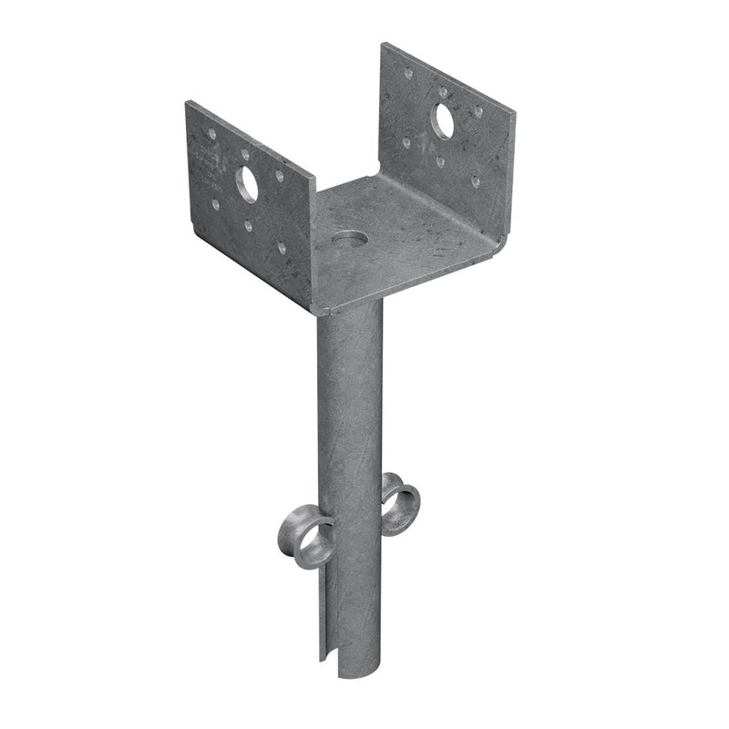 Simpson Strong-Tie EPB44 Elevated Post Base, 4 x 4 in Post/Column, 12 ga Gauge