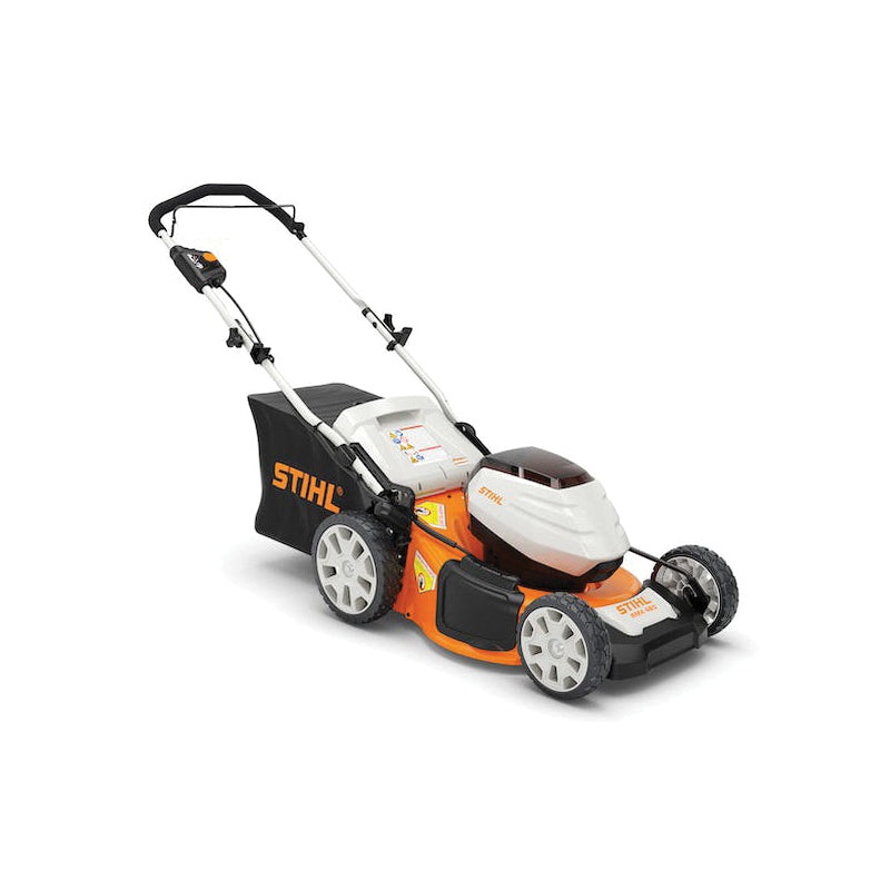 STIHL RMA 460 Lawn Mower, 18.1 in W Cutting, 1.4 to 3.9 in H Cutting, 120 V, Lithium-Ion Battery, 3200 rpm Speed