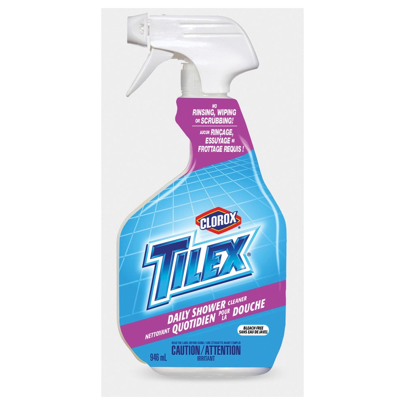 TILEX 01260 Daily Shower Cleaner, 946 mL, Spray Bottle, Liquid, Citrus, Floral, Fruity